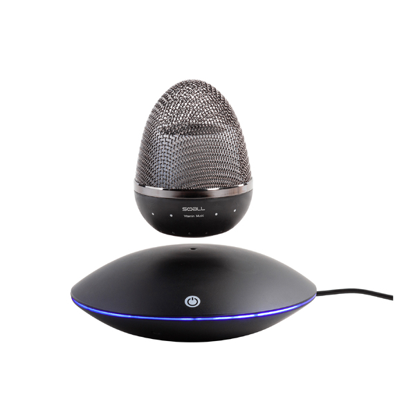 [Левитирующая bluetooth колонка "Smart UFO" 3Вт с разноцветной подсветкой]