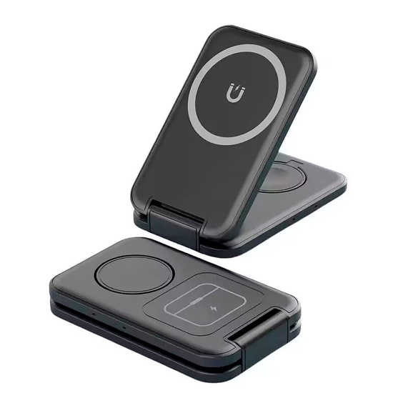 [Складная беспроводная (15W) зарядная станция "Slap" с MagSafe]
