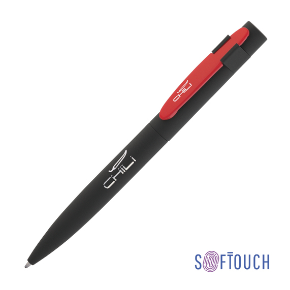 [Ручка шариковая "Lip", покрытие soft touch]