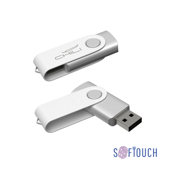 [Флеш-карта "Vostok", объем памяти 16GB, покрытие soft touch#]