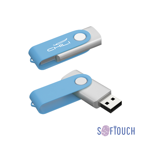[Флеш-карта "Vostok", объем памяти 16GB, покрытие soft touch#]