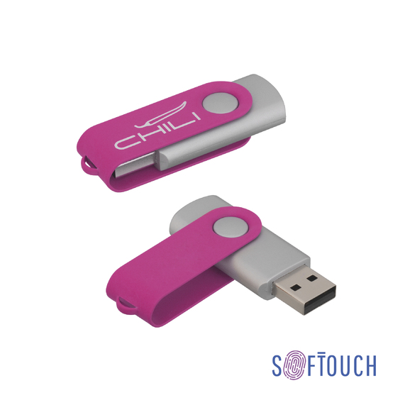 [Флеш-карта "Vostok", объем памяти 16GB, покрытие soft touch#]