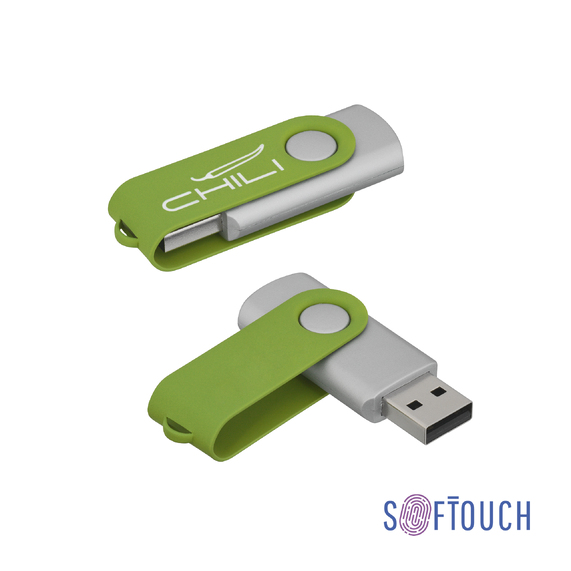 [Флеш-карта "Vostok", объем памяти 16GB, покрытие soft touch#]