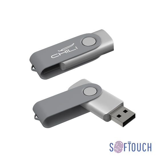 [Флеш-карта "Vostok", объем памяти 16GB, покрытие soft touch#]