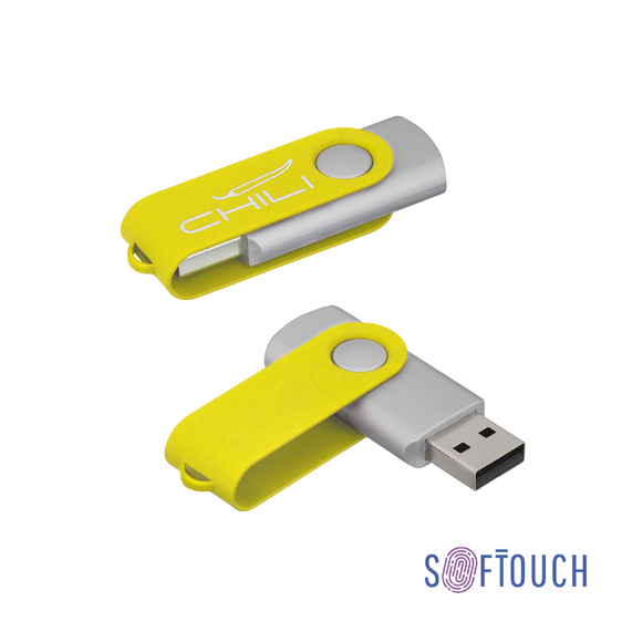 [Флеш-карта "Vostok", объем памяти 16GB, покрытие soft touch#]