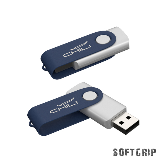 [Флеш-карта "Vostok SOFTGRIP" 16 Гб, покрытие softgrip]