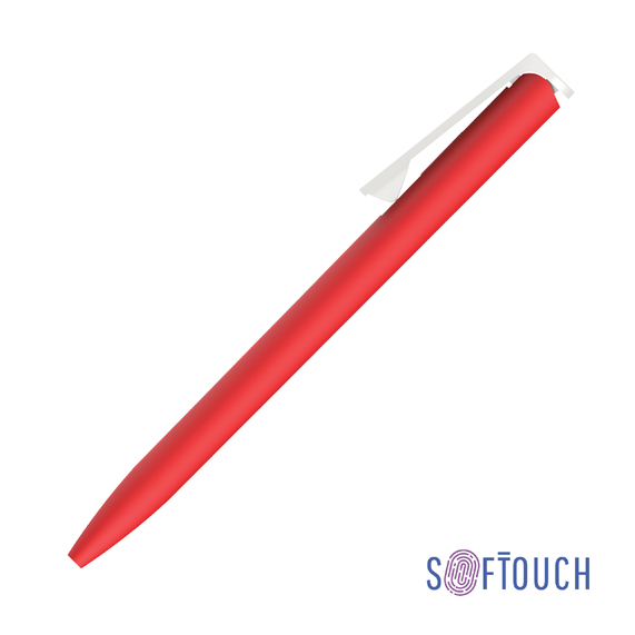 [Ручка шариковая "Clive", покрытие soft touch]