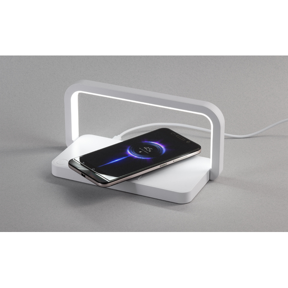 [Лампа складная "Smart Light" с беспроводным (10W) зарядным устройством и подставкой для смартфона]