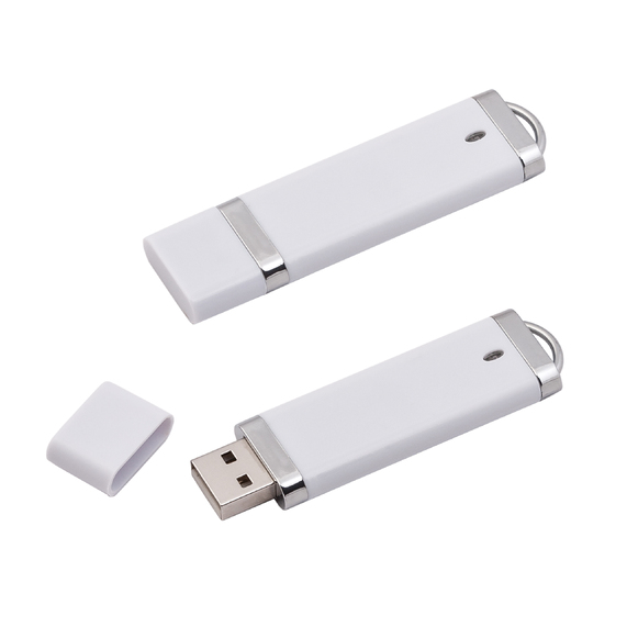 [Флеш-карта USB 8GB "Абсолют", белая#]