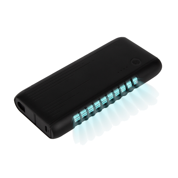[Внешний аккумулятор с встроенной УФ лампой Uno 6000 mAh, черный]