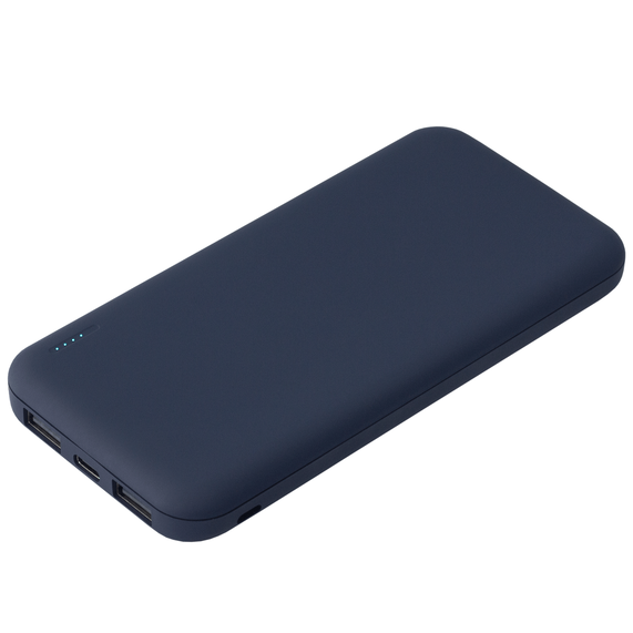[Внешний аккумулятор с подсветкой Люче (Luce) 10000 mAh, синий]