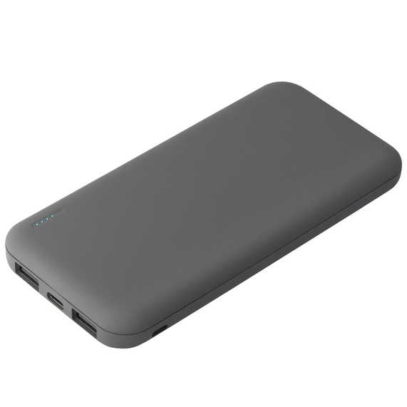 [Внешний аккумулятор с подсветкой Люче (Luce) 10000 mAh, серый]