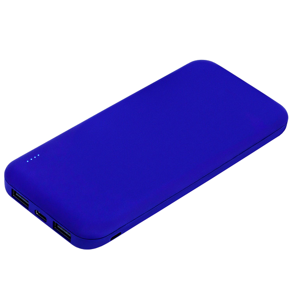 [Внешний аккумулятор с подсветкой Люче Ультрамарин (Luce Ultramarine) 10000 mAh, ярко-синий]