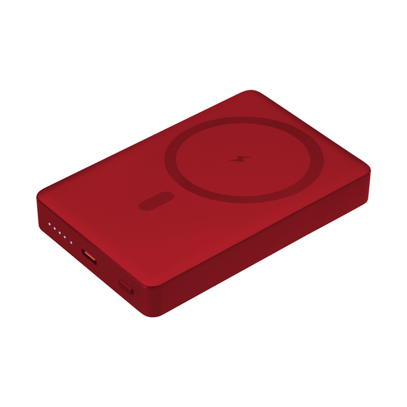 [Внешний аккумулятор Атлантис Плюс PD (Atlantis PD Plus) 10000mAh с функцией беспроводной зарядки 15W, красный]