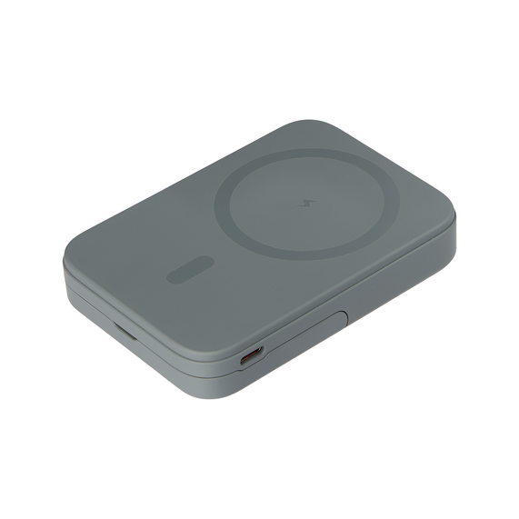 [Внешний аккумулятор Юнион PD (Union PD) 10000mAh с функцией беспроводной зарядки 15W, серый]