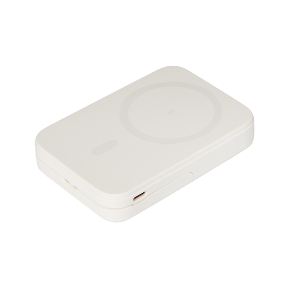 [Внешний аккумулятор Юнион PD (Union PD) 10000mAh с функцией беспроводной зарядки 15W, белый]