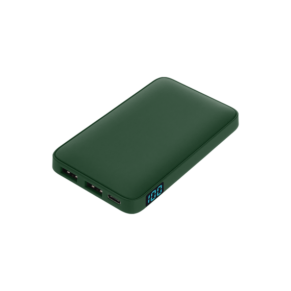 [Внешний аккумулятор с подсветкой Анкор (Ancor) 5000 mAh, зеленый]