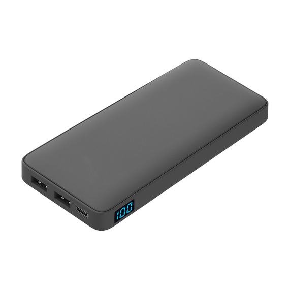 [Внешний аккумулятор с подсветкой Ancor Plus 10000 mAh, серый]