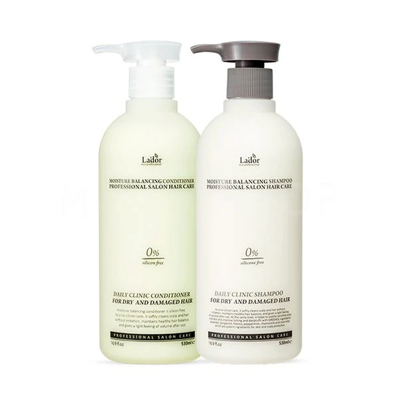 [Шампунь для волос и кондиционер Lador Moisture Balancing]