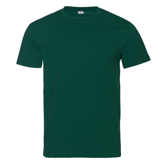 [Футболка мужская STAN хлопок 180, 08, Тёмно-зелёный, (130) (52/XL)]
