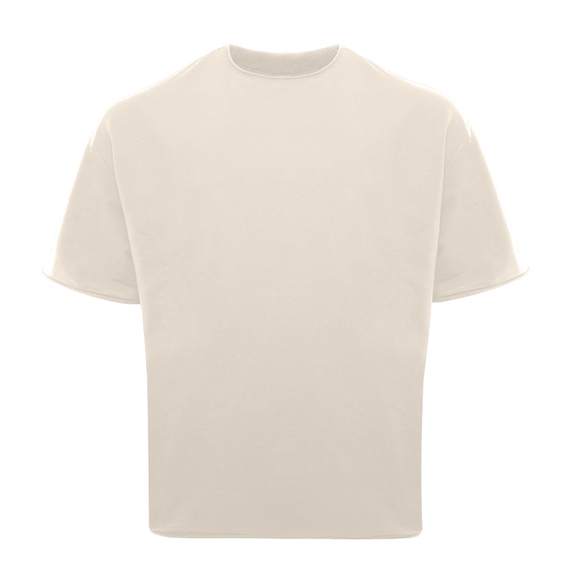 [Футболка унисекс оверсайз STAN хлопок/спандекс 260, 41, Молочный, (11) (44/XS)]
