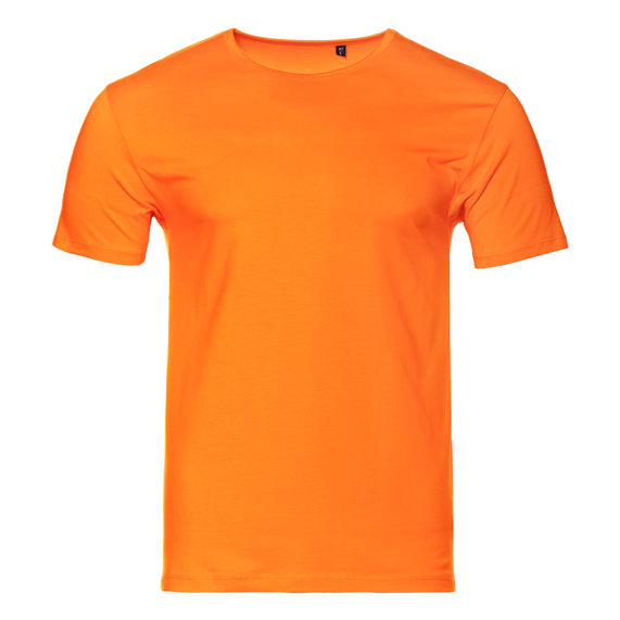 [Футболка мужская STAN хлопок/эластан 180, 37, Оранжевый, (28/1) (52/XL)]