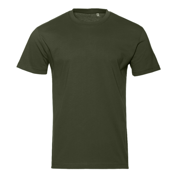 [Футболка унисекс STAN, хлопок 150, 51, Оливковый хаки, (36) (56/XXXL)]