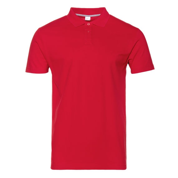 [Рубашка поло унисекс STAN хлопок 185, 04U, Красный, (14) (58/4XL)]