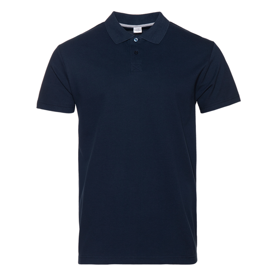 [Рубашка поло унисекс STAN хлопок 185, 04U, Тёмно-синий, (46) (60-62/5XL)]