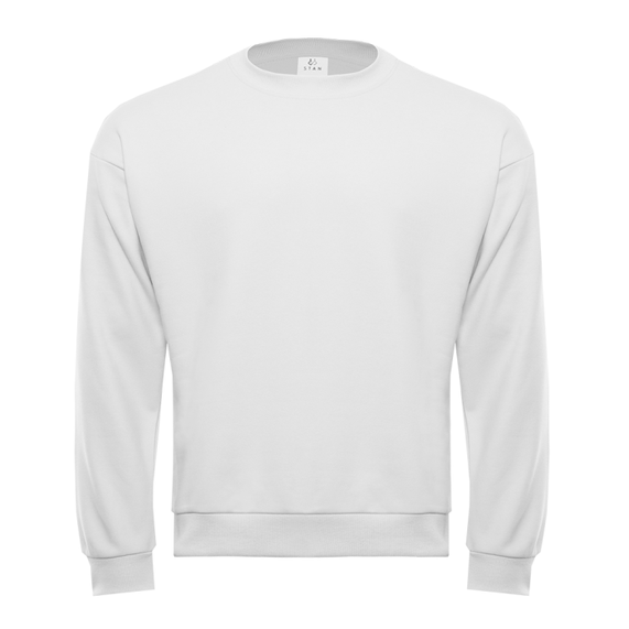 [Свитшот унисекс STAN футер без начёса, 350, 96, Белый, (10/1) (44/XS)]