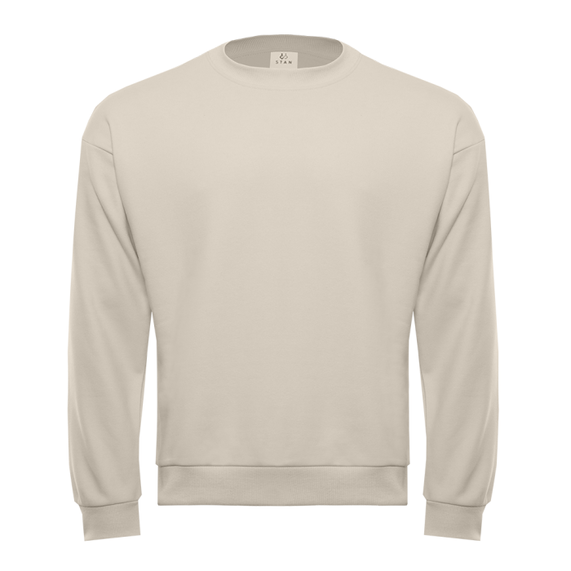 [Свитшот унисекс STAN футер без начёса, 350, 96, Молочный, (11) (56/XXXL)]