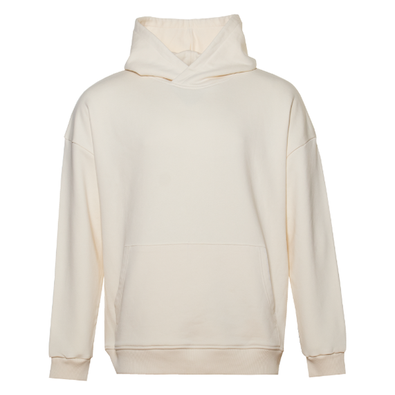 [Худи унисекс STAN оверсайз футер без начёса 350, 66, Молочный, (11) (54/XXL)]