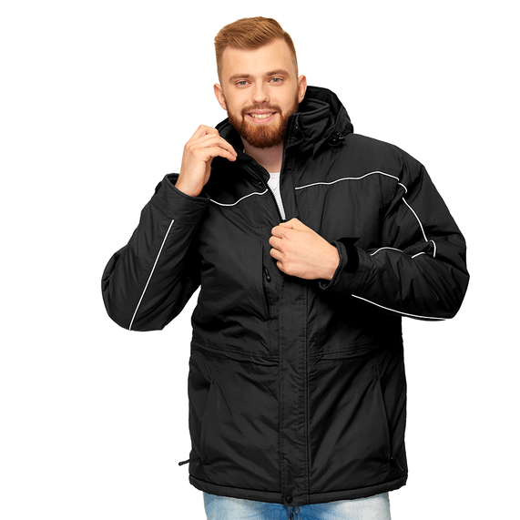 [Куртка мужская 31M, Чёрный, (20) (58/4XL)]