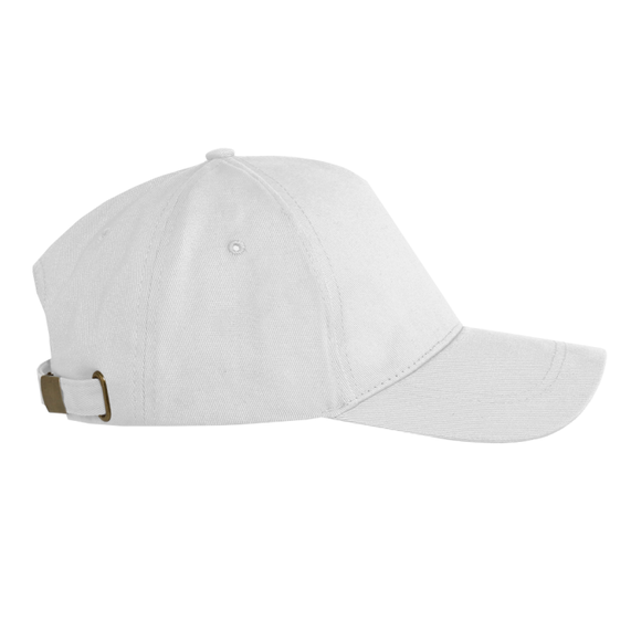 [Бейсболка STAN 5 клиньев хлопок 260, 12, Белый, (10/1) (56-58/ONE SIZE)]