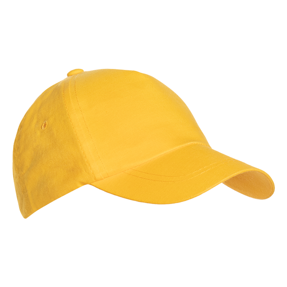 [Бейсболка детская STAN 5 клиньев хлопок 150, 10JU, Жёлтый, (12/1) (52-54/ONE SIZE)]