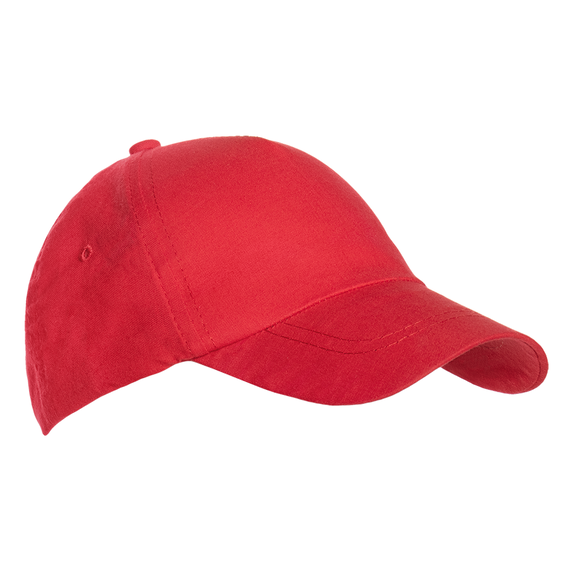 [Бейсболка детская STAN 5 клиньев хлопок 150, 10JU, Красный, (14) (52-54/ONE SIZE)]