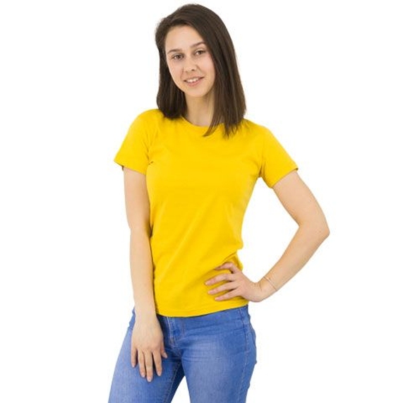 [Футболка Star Lady, женская (желтый, S)]
