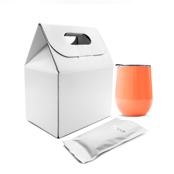 [Набор Coffee Box с кофером CO12 (коралловый)]