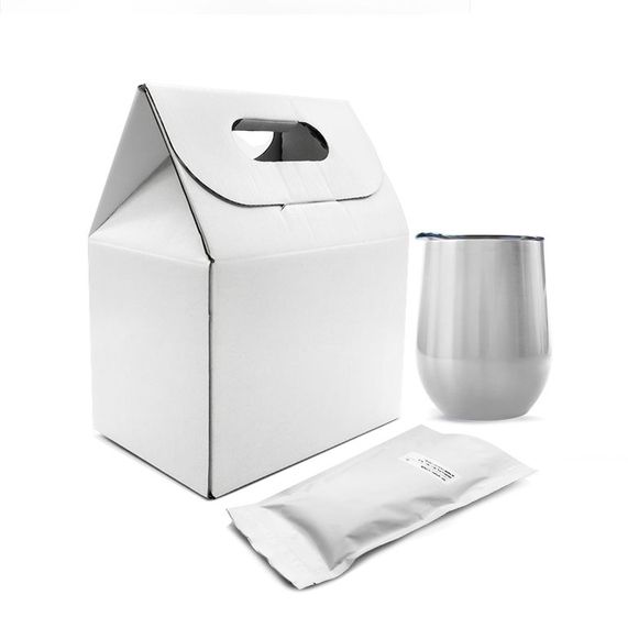[Набор Coffee Box с кофером металлик CO12m (сталь)]