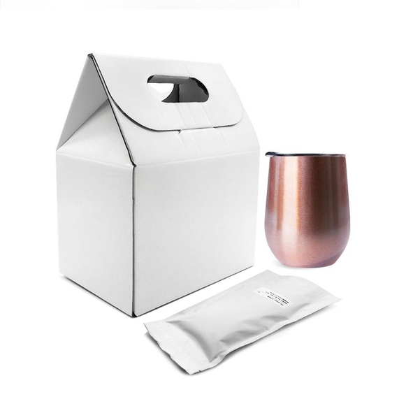[Набор Coffee Box с кофером металлик CO12m (медь)]