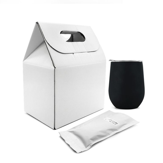 [Набор Coffee Box c кофером софт-тач CO12s (черный)]
