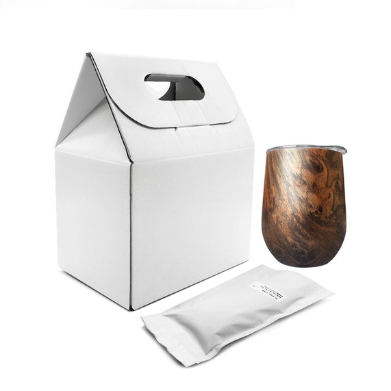 [Набор Coffee Box с кофером design CO12d (дерево)]