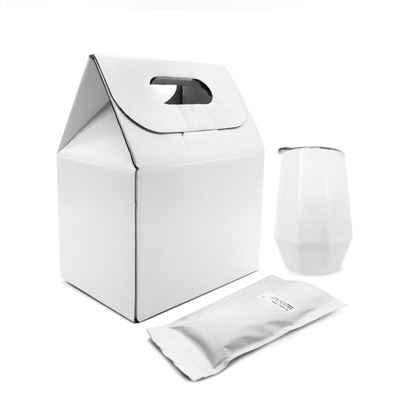 [Набор Coffee Box с кофером EDGE CO12 (белый)]