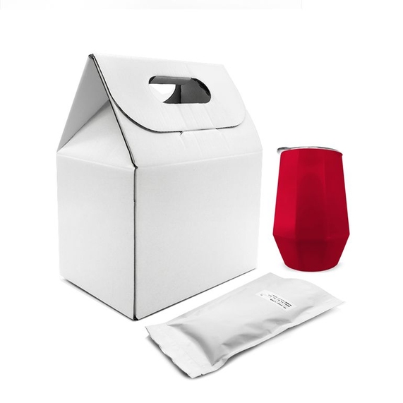 [Набор Coffee Box с кофером EDGE CO12 (красный)]