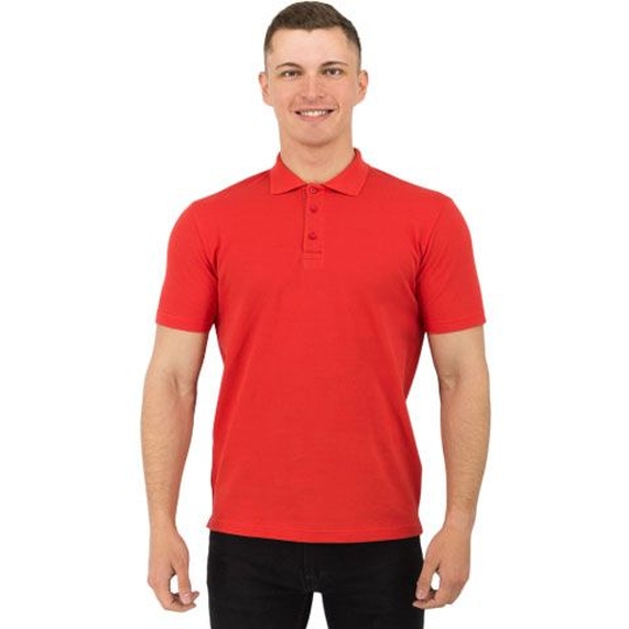 [Рубашка поло Rock, мужская (красная, 3XL)]