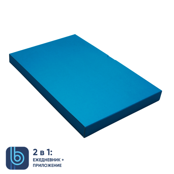 [Коробка под ежедневник Bplanner (голубой)]