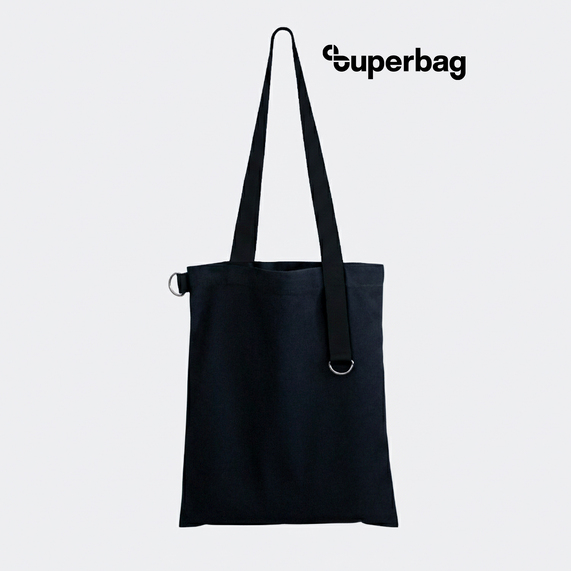[Шоппер Superbag black (чёрный)]