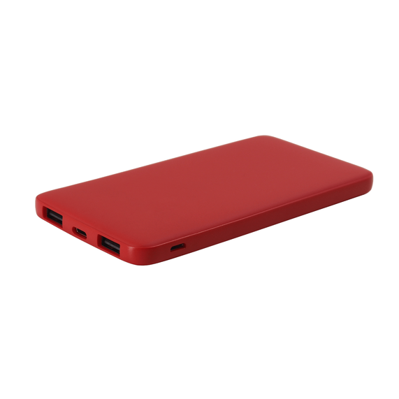 [Внешний аккумулятор Bplanner Power 1 ST, софт-тач, 5000 mAh (Красный)]