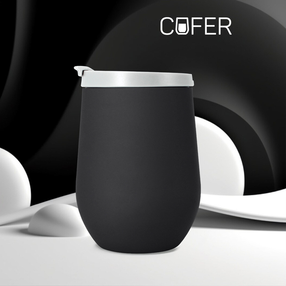[Набор NEO DUO: Кофер софт-тач NEO CO12s с дополнительной крышкой (черный с белым)]
