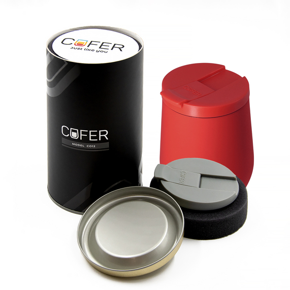 [Набор Cofer Tube NEO DUO CO12s (М) black (красный с серым)]